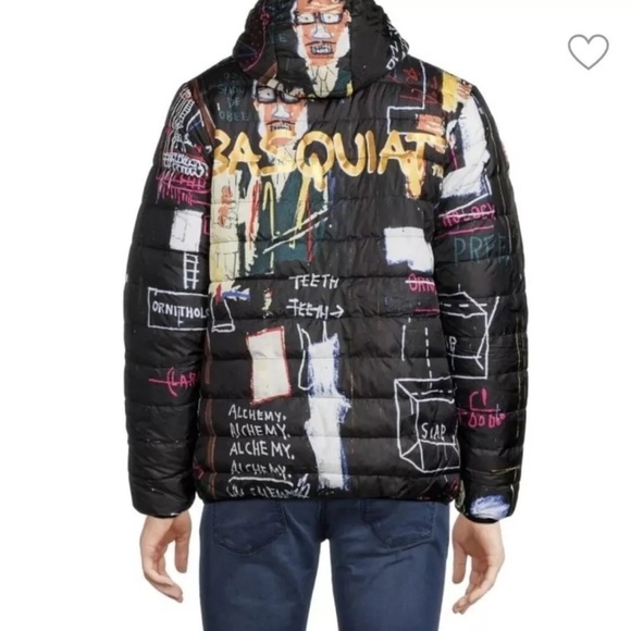 Jean-Michel Basquiat X Members Only Alchemy Puffer Jacket Size XL NWT - Picture 8 of 8